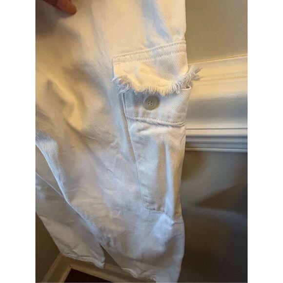 Citizen of Humanity Rhea Sleeveless Utility Jumpsuit in Creama size 0 Revolve - Picture 13 of 13